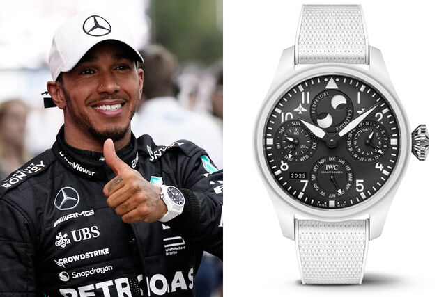 Az IWC hivatalosan is bemutatta Lewis Hamilton rejtélyes óráját