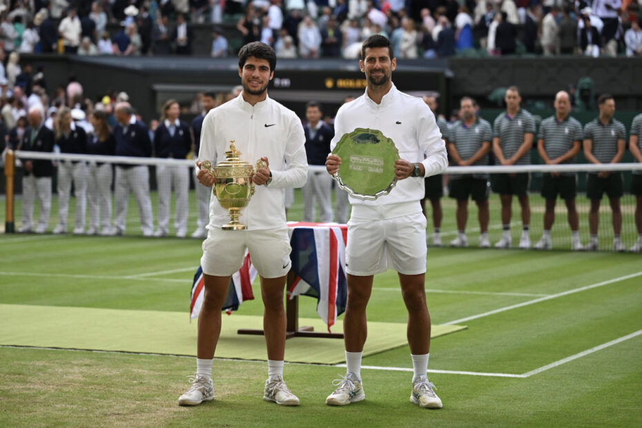 Wimbledon - Alcaraz - Djokovic - férfi karóra