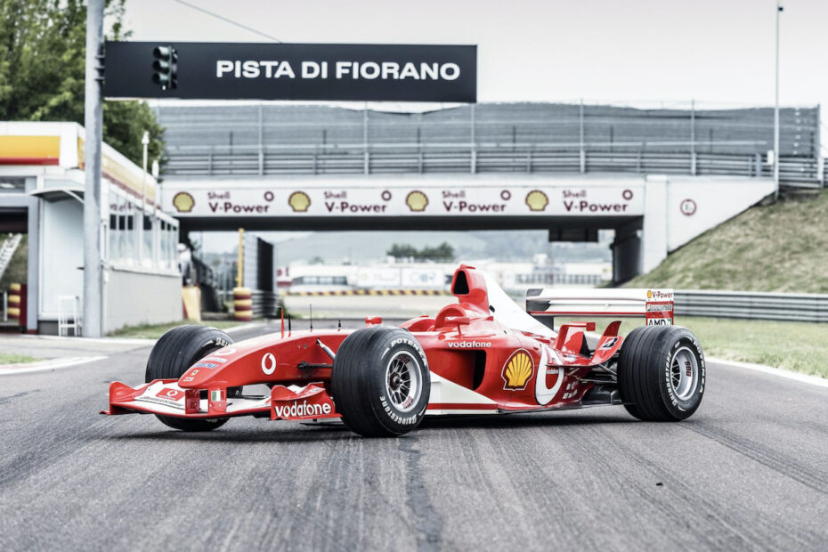 Schumacher - Ferrari - aukció 2023