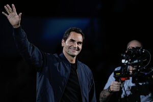 Federer elsírta magát Andrea Bocelli mellett a színpadon