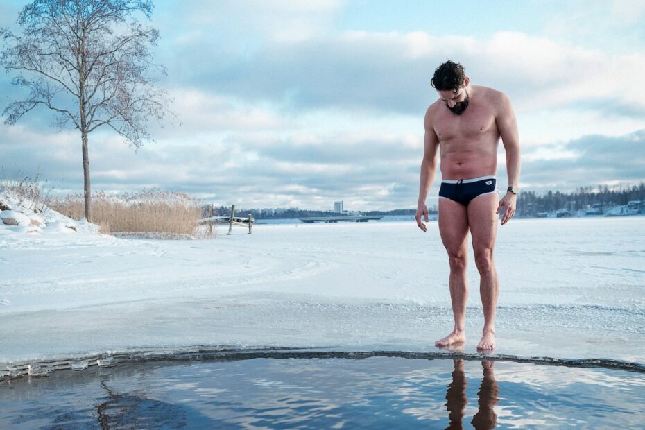 hideg víz - terápia - jeges fürdő - dopamin - egészség - online férfimagazin