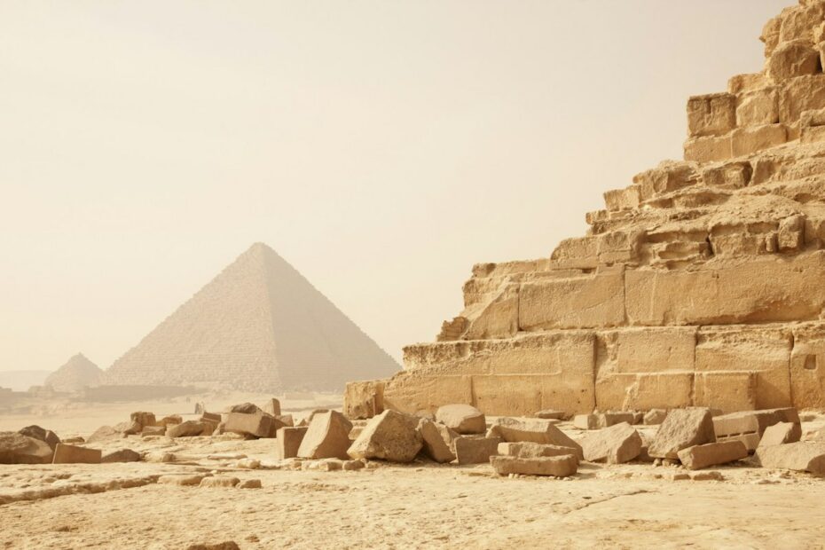 egyiptom - piramisok - rekonstrukció - világ - történelem - online férfimagazin