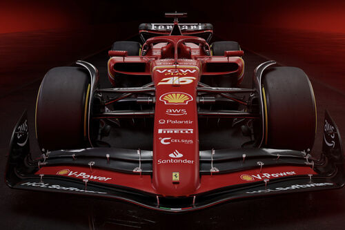 Bemutatták a Ferrari idei versenyautóját