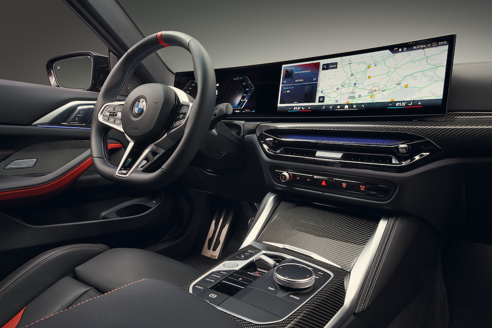 új 4-es BMW Coupé beltér