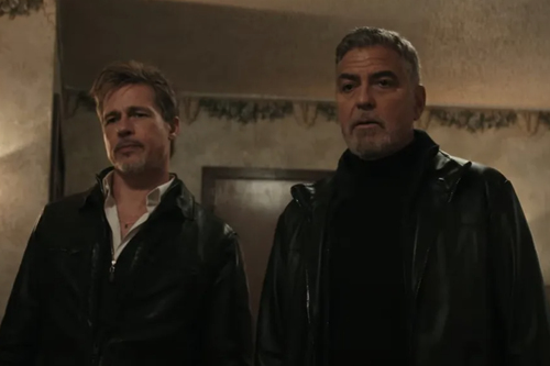 Brad Pitt és George Clooney egymás idegeire megy a Wolfs parádés előzetesében