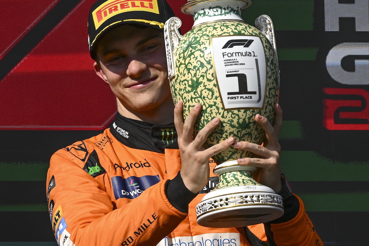 Piastri karrierje első sikere a Hungaroringen, Verstappen az ötödik helyen zárt