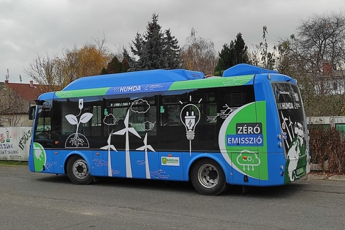 Típusengedélyt szerzett és rendszámot kapott az új magyar elektromos busz