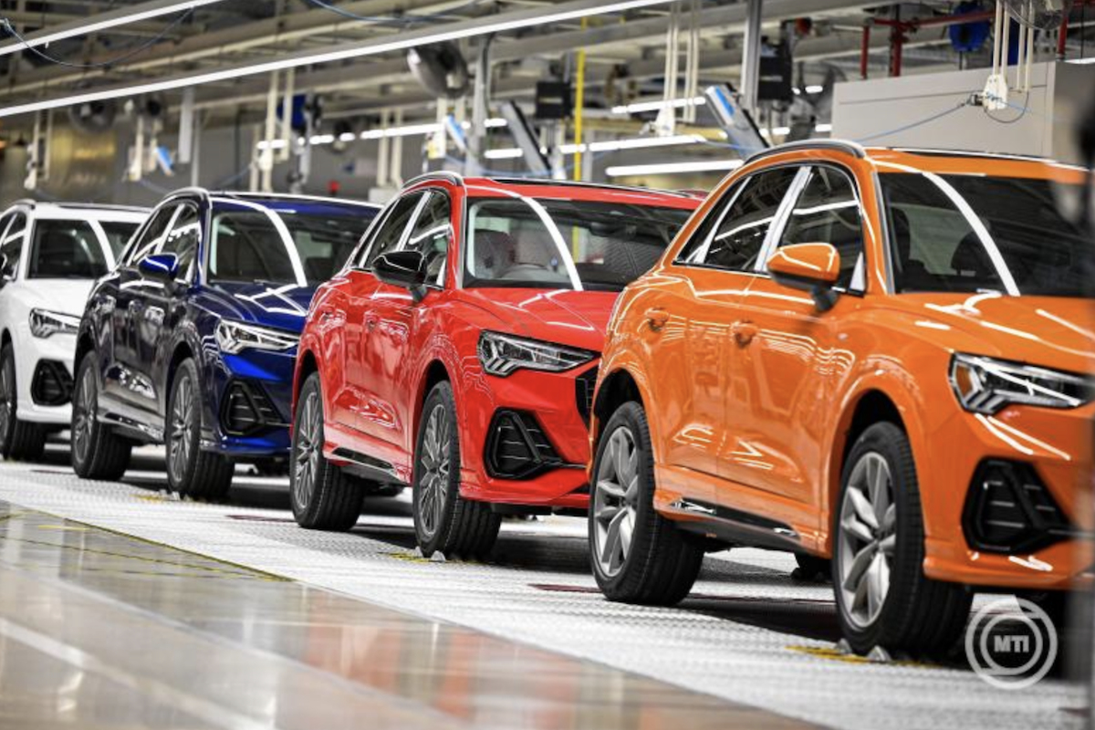 Legördült az egymilliomodik Audi Q3 a győri gyártósorról