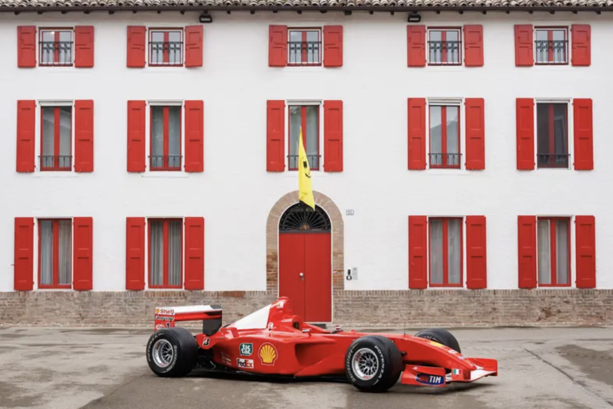 6,5 milliárd forintot fizettek Schumacher egykori Ferrarijáért