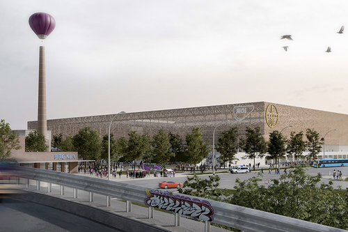 Íme az új újpesti stadion első látványtervei