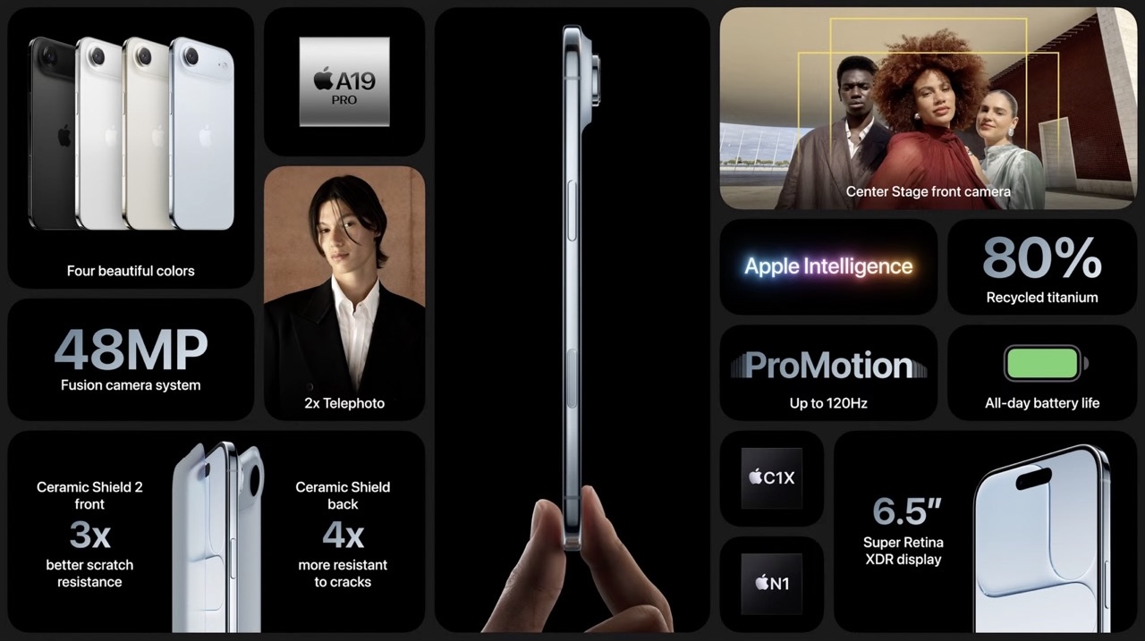 Apple Event / Youtube - iphone air