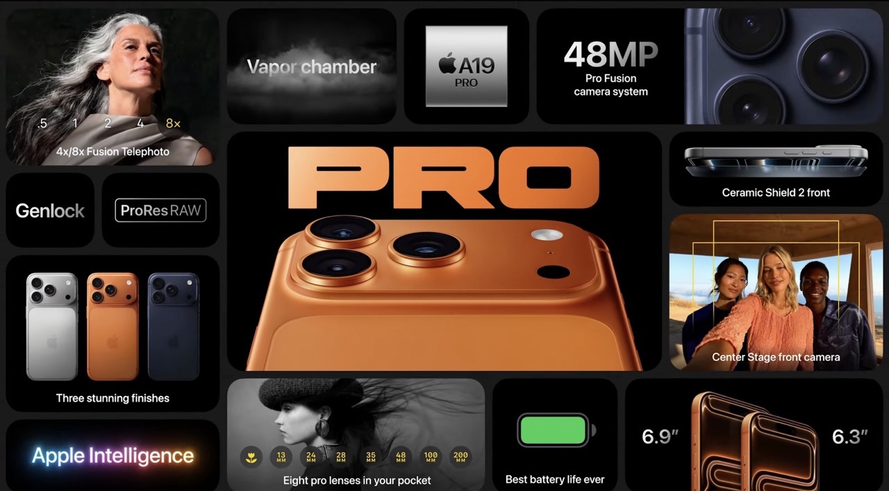Apple Event (YouTube) — September 9 - iPhone 17 Pro