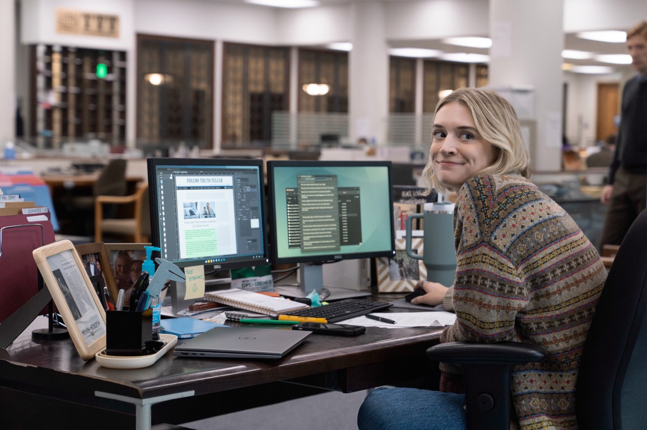 The Paper, SkyShowtime, The Office, vígjátéksorozat, Domhnall Gleeson