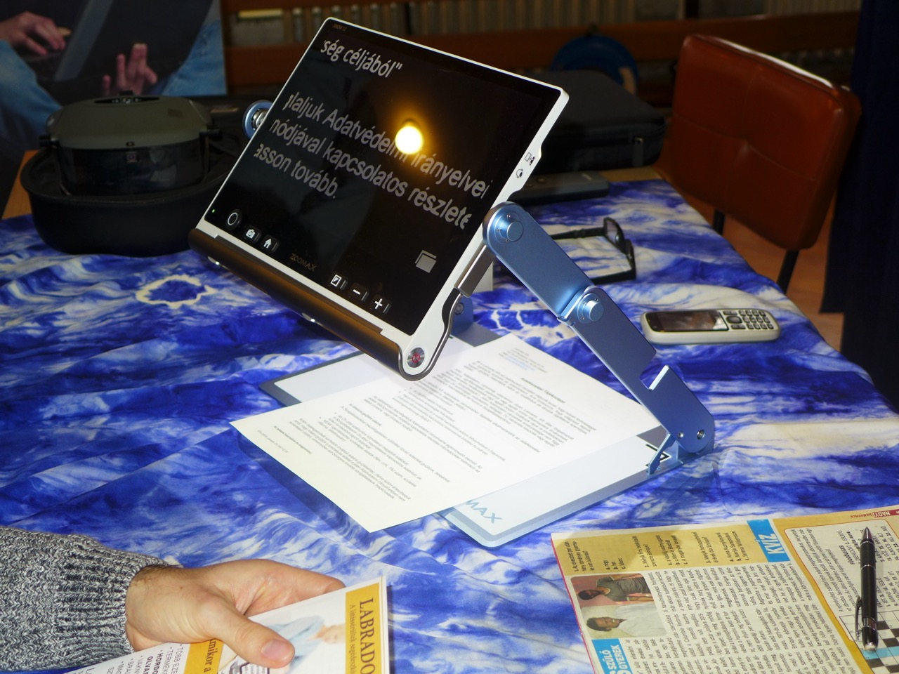 LESEK, látássérült, segédeszköz, okosotthon, Hermina Egyesület, MVGYOSZ, innováció, konferencia