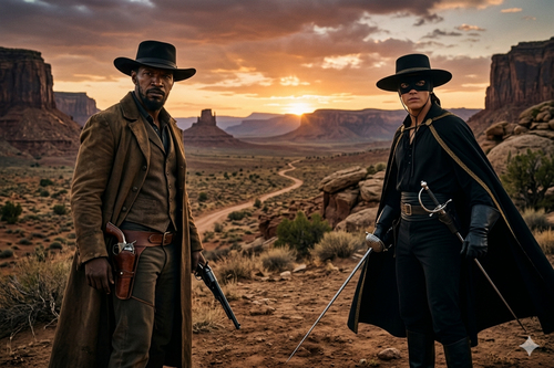 Film készül Tarantino mesteri ötletéből, Django és Zorro együtt fog parádézni a nagyvásznon